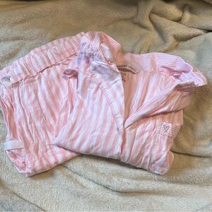 Victoria’s Secret Pink Striped Pajama Set